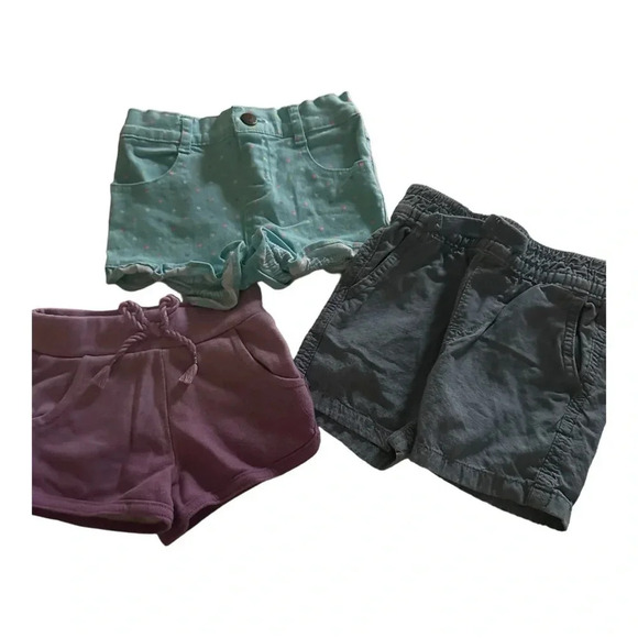 Lot of 3 Garanimas girls shorts. Size 12 months - Picture 1 of 9